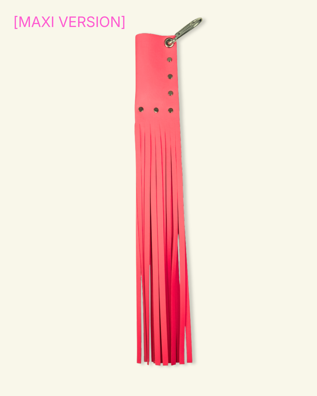 FRINGED LIGHTER HOLDER [RASPBERRY]