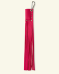 PORTE-BRIQUET À FRANGES [FRAMBOISE]