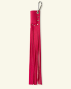 PORTE-BRIQUET À FRANGES [FRAMBOISE]