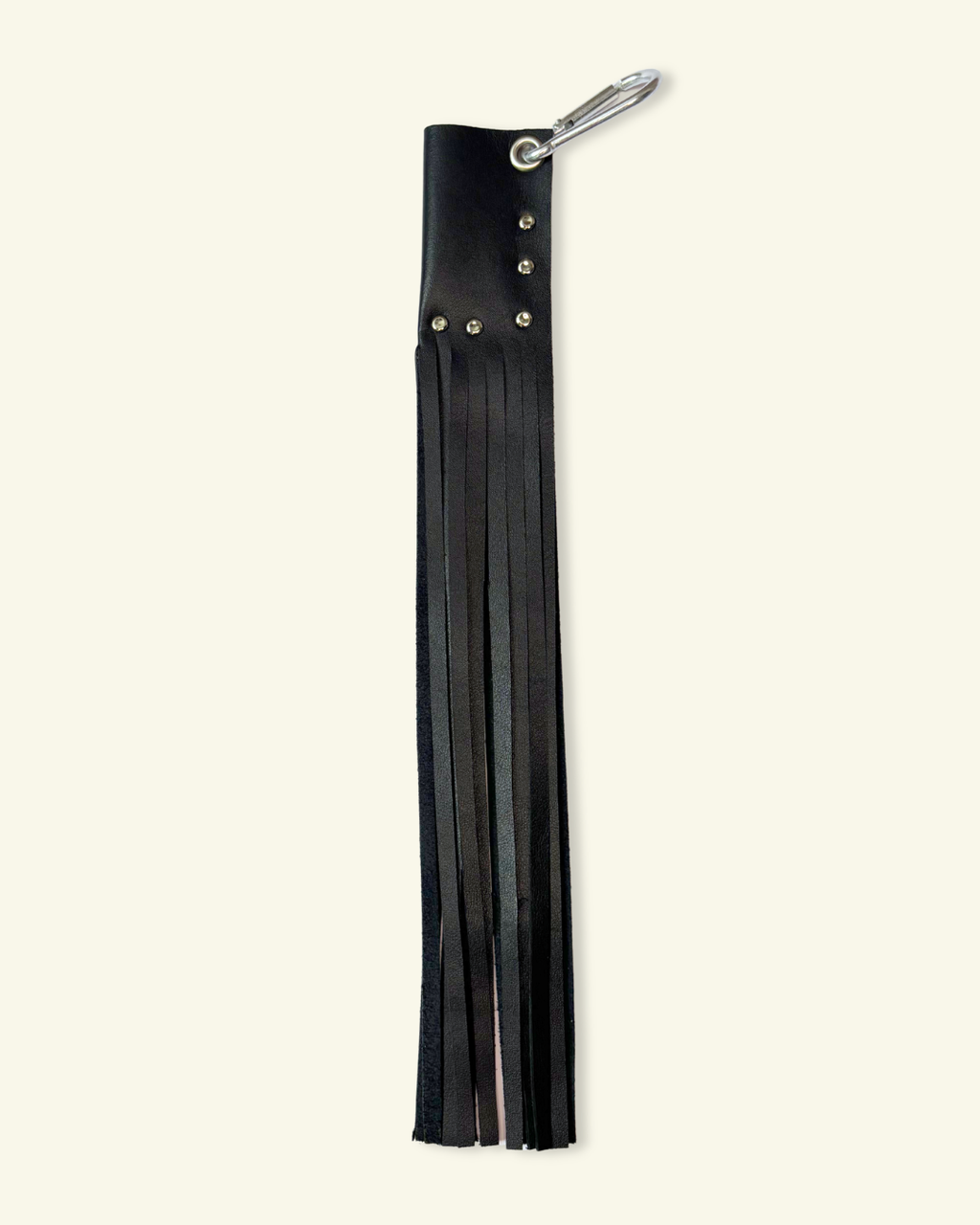 PORTE-BRIQUET À FRANGES [NOIR]