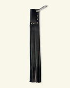 PORTE-BRIQUET À FRANGES [NOIR]
