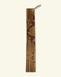 PORTE-BRIQUET À FRANGES [MARRON]