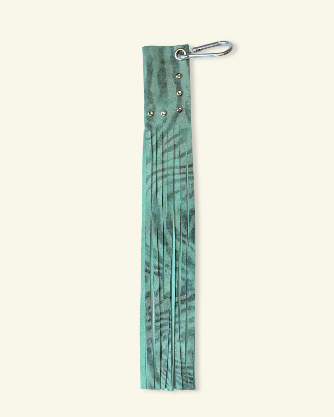 FRINGED LIGHTER HOLDER [TURQUOISE]