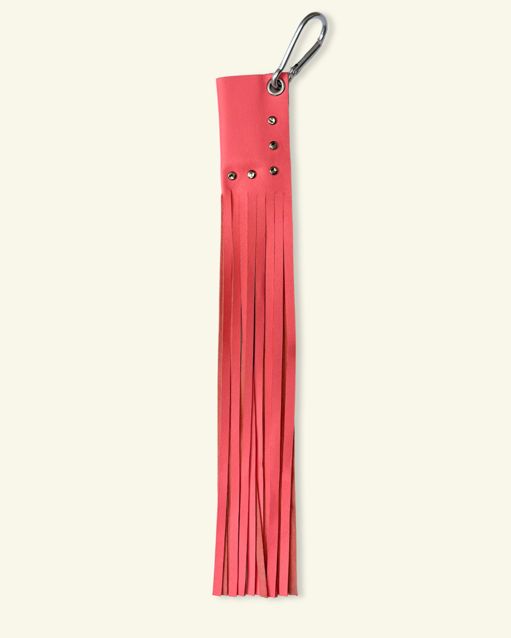 PORTE-BRIQUET À FRANGES [ROSE]