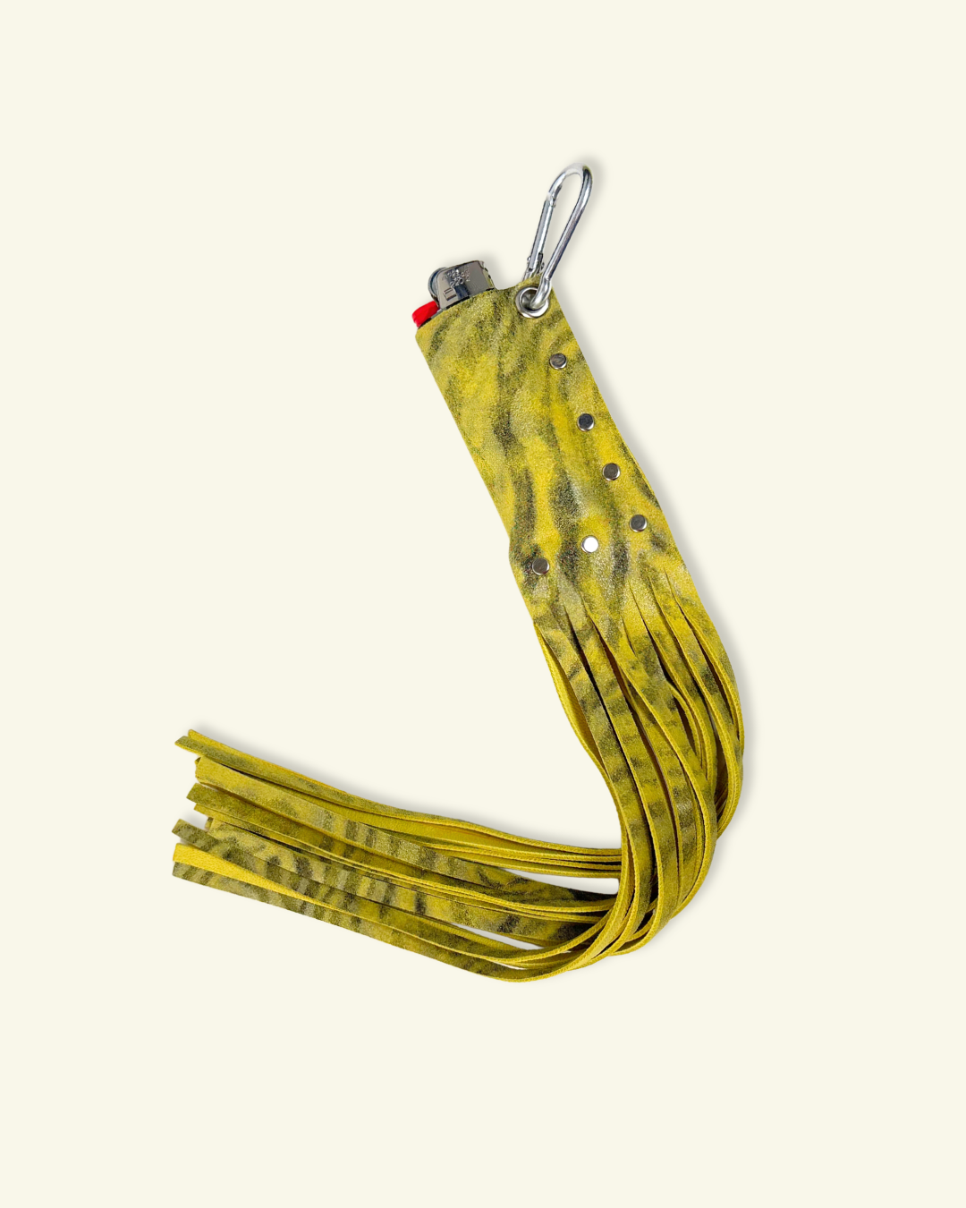 FRINGED LIGHTER HOLDER [RASPBERRY]